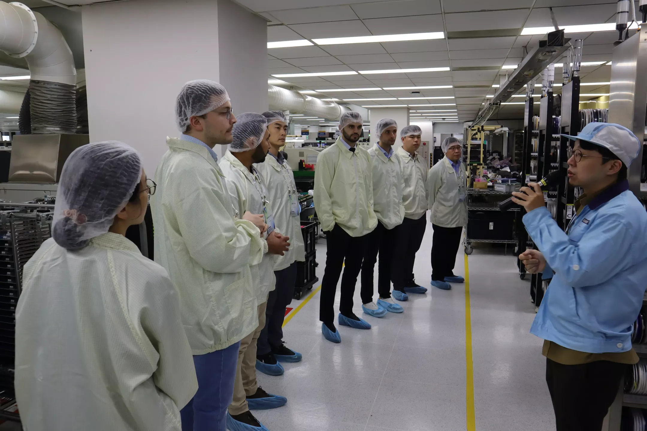 Visita della fabbrica di Advantech Linkou